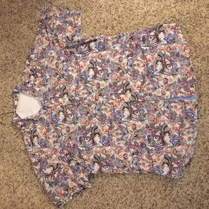 Cremieux premium denim button down shirt